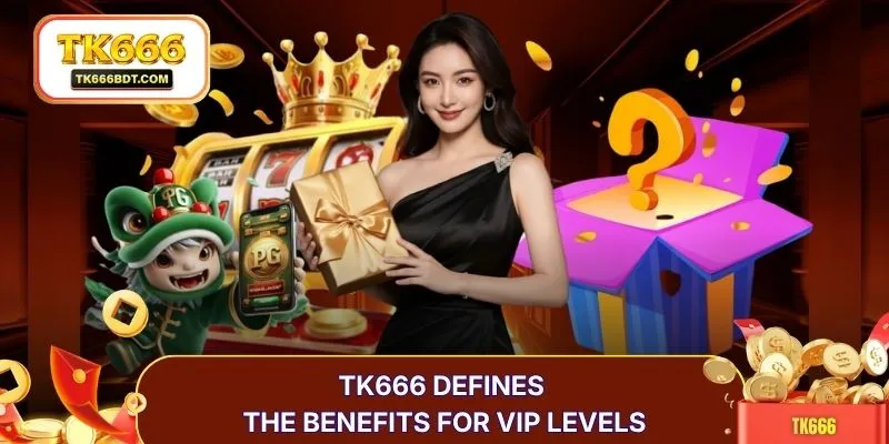 TK666 defines the benefits for VIP levels